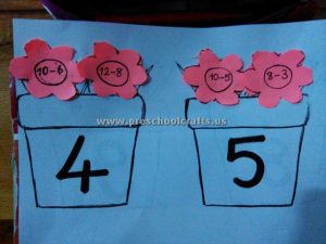 subtraction activity ideas for first grade