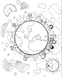 Day for the Elimination of Racial Discrimination coloring pages for preschool