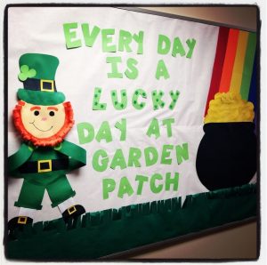 Every day is a lucky day at garden patch