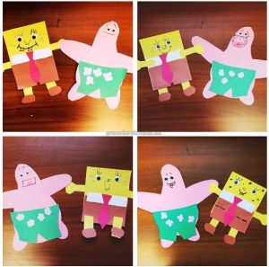 Happy St. Patrick's Day Rainbow craft ideas for preschoolers