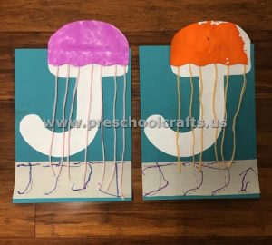 Letter J is for jellyfish