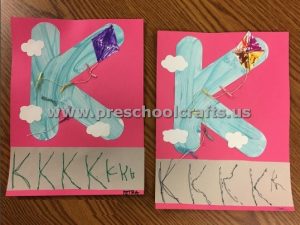 Letter K is for kite