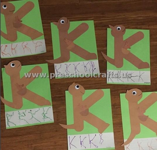 Letters Crafts for Preschoolers - Preschool and Kindergarten
