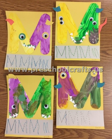 Letter M is for monsters