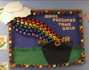 Saint Patrick's Day More Precious than Gold Bulletin Board Ideas for Preschool