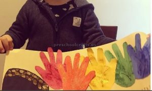 St. Patrick's Day Rainbow craft ideas for preschoolers