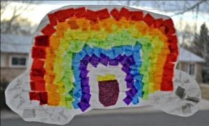 St. Patrick's Day craft ideas for preschool rainbow