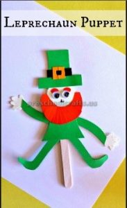 St. Patrick's Day puppet craft ideas for preschool