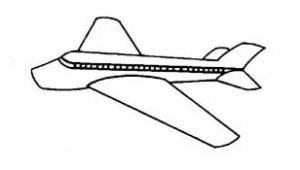 airplane vehicles coloring pages for toddler, preschool and kindergarten