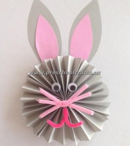 easter accordion bunny crafts