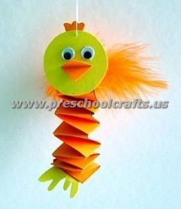 easter accordion crafts for kids