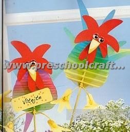 easter accordion paper craft ideas for kids