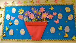 easter and spring bulletin board ideas for kids