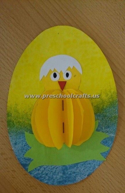 easter chick crafts for kids