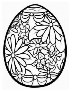 easter colouring pages for kindergarten