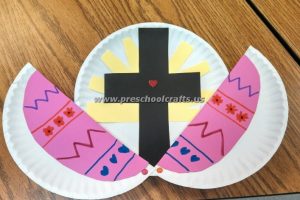 easter paper plate egg craft ideas
