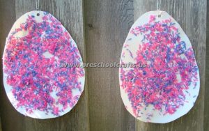 easter rice egg crafts for toddlers