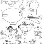 free printable Marine vehicles coloring pages for toddler, preschool and kindergarten