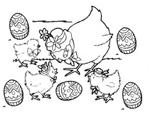 free printable happy easter coloring pages for 1st grade