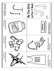 free printable letter j worksheet for preschool