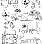 land vehicles coloring pages for preschool and kindergarten