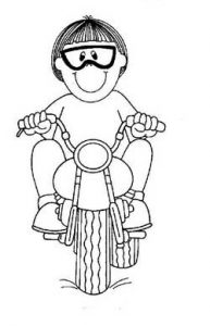 motorcycle coloring pages free printable for firstgrade
