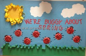 preschool spring bulletin board ideas