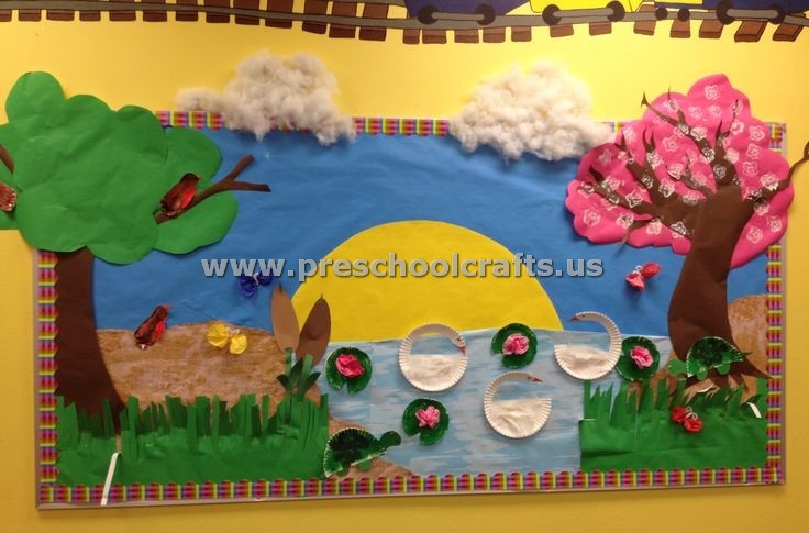spring bulletin board ideas for preschoolers