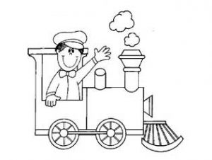 train coloring pages for preschool and kindergarten free printable