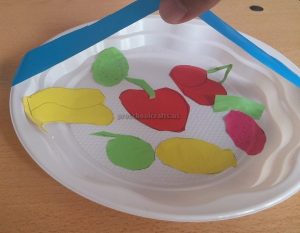 Banana & Apple & Strawberyy Craft Ideas for Preschool - Fruit Craft Ideas for Kindergarten