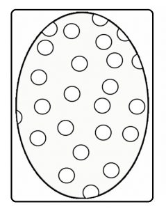 Coloring pages related to happy easter