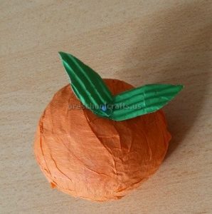 Orange Craft for Kids