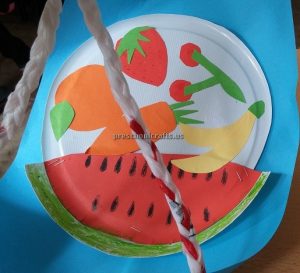 Strawberry Cherry Watermelon Craft Ideas for Kindergarten