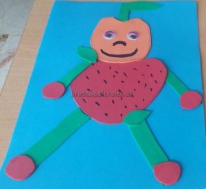 Strawberry Craft Ideas for Preschool - Fruit Craft Ideas for Kindergarten