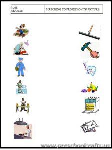 community helpers printable worksheets for preschoolers