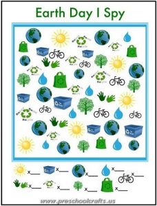 earth day worksheets for kids