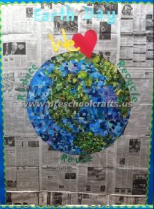 happy earth day 3d earth day bulletin boards from recycles materials