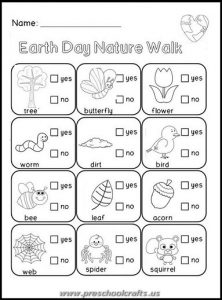 happy earth day free kids worksheets