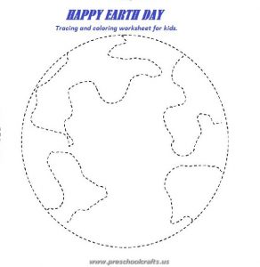 happy earth day worksheets for kids