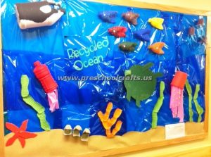 kindergarten recycles bulletin board ideas for earth day