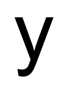 lowercase letter y drawing for preschool