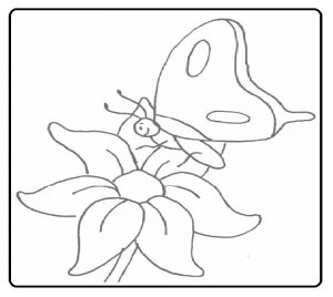 preschool free printable butterfly coloring pages to spring theme