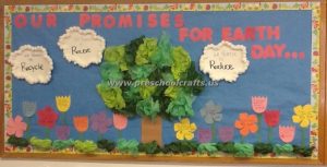 save the earth bulletin boards for kindergarteners