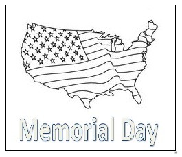 Abd Maps Coloring Pages for Kids - Memorial Day coloring pages