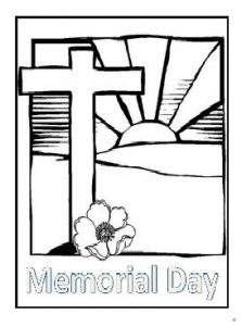 Memorial Day Coloring Pages for Kindergarten