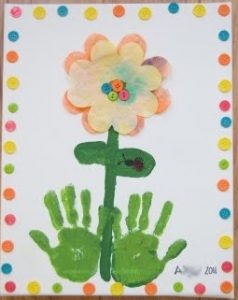 Mother's day flower themed bulletin board ideas for kindergarten