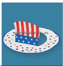 Uncle Sam Hat Craft for Memorial Day