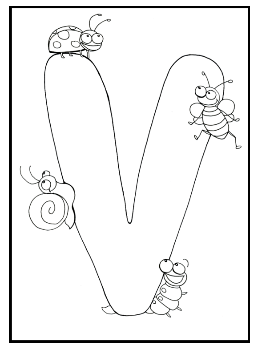 uppercase letter v worksheets free printable preschool