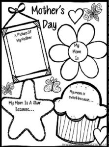 first grade mothers day free worksheets