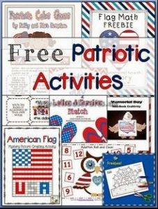 free patriotic activities ideas for preschool